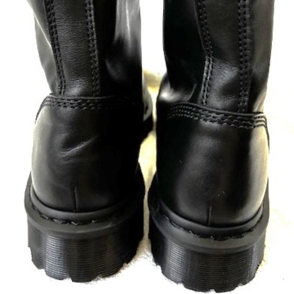 Men's NWOB Dr Martens Anistone Lo Leather Biker Boots Size 11 US - Picture 5 of 11